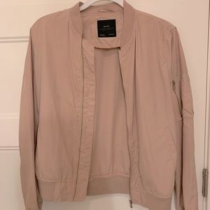 light pink zara jacket